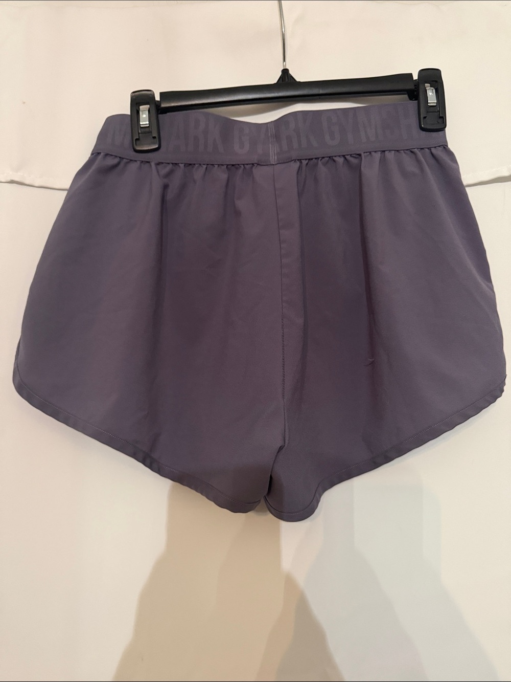 Gymshark Lavender Women's Athletic Shorts - Picture 2 of 3